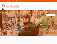 Tablet Screenshot of barcodescannerrepair.com